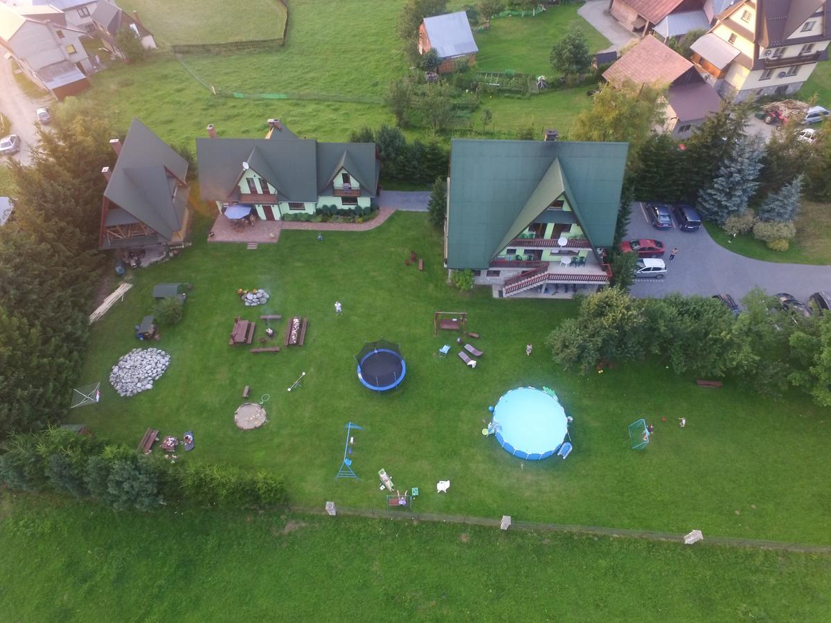 Hacjenda - Apartamenty I Pokoje Goscinne ชาร์นาโกรา ภายนอก รูปภาพ